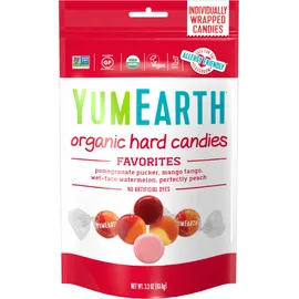 Yumearth Organic Hard Candies Βιολογικές Καραμέλες Φρούτων 93.6gr