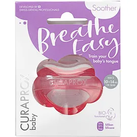 Curaprox Baby Πιπίλα Σιλικόνης Ρόζ 18-36m 1τμχ