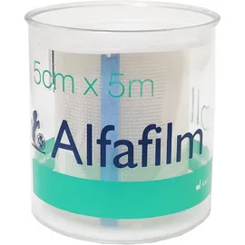 Alfafilm Rolls Διαφανής Αυτοκόλλητη Επιδεσμική Ταινία 5cm x 5cm 1τμχ