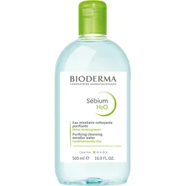 Bioderma Sebium, Λοσιόν Ντεμακιγιάζ για Λιπαρές Επιδερμίδες H2O 500ml