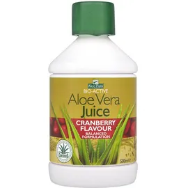 Optima Aloe Vera Juice with Cranberry 100% Φυσικός Χυμός Αλόης 500 ml