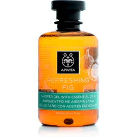 Apivita Refreshing Fig Shower Gel, Αφρόλουτρο με Αιθέρια Έλαια 300ml