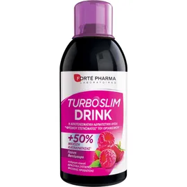Forte Pharma Turboslim Drink Framboise, Ενίσχυση Καύσεων, Αποτοξίνωση, Γεύση Κόκκινου Μούρου 500ml