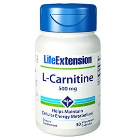 Life Extension L-Carnitine, 30 Κάψουλες