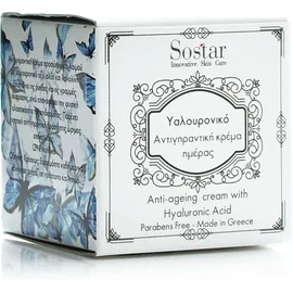 Sostar Focus Αντιγηραντική Κρέμα Προσώπου με Υαλουρονικό οξύ 50ml