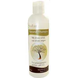 Sostar Shampoo, Σαμπουάν με Έλαιο Ελιάς & Argan 250ml