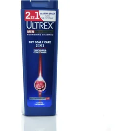 Ultrex Men Dry Scalp Care 2 in 1 Ανδρικό Αντιπιτυριδικό Σαμπουάν & Conditioner Κατά της Ξηροδερμίας 400ml