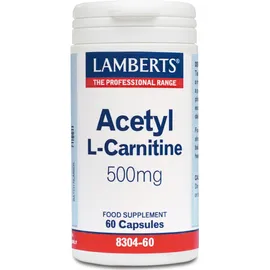 Lamberts Acetyl L-Carnitine, Καρνιτίνη 500mg