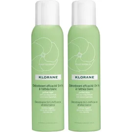 Klorane Promo Deodorant Efficacite 24h A L'Althea Blanc, Αποσμητικό Σπρέυ με Λευκή Αλθέα 125ml -50% στο 2ο Προιόν