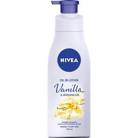 Nivea Oil in Lotion Vanilla & Almond Oil Κανονικές/Ξηρές Επιδερμίδες 200ml