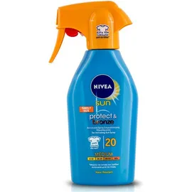 Nivea Sun Protect & Bronze SPF20 Trigger Spray Αντηλιακό Ενεργοποίησης Μαυρίσματος 300ml