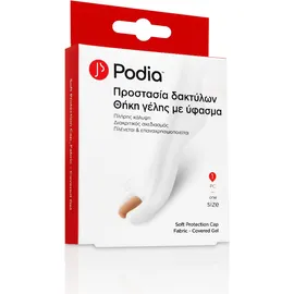 Podia Προστασία δακτύλων Θήκη γέλης με Ύφασμα 1τμχ