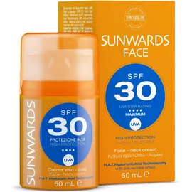 Synchroline Sunwards Face SPF30, Αντηλική Κρέμα Προσώπου/Λαιμού 50ml