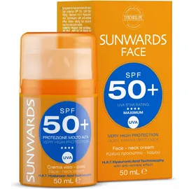 Synchroline Sunwards Face SPF50, Αντηλική Κρέμα Προσώπου/Λαιμού 50ml