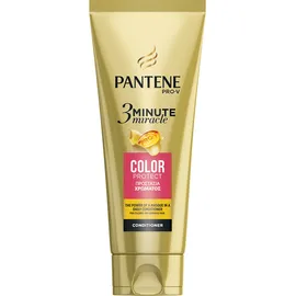 Pantene Pro-V 3 Minute Miracle Color Protect Conditioner Μαλακτική για Βαμμένα Μαλλιά 200ml