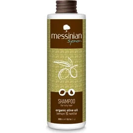 Messinian Spa Shampoo Oily Lemon-Nettle Λιπαρά Μαλλιά (Λεμόνι-Τσουκνίδα) 300ml