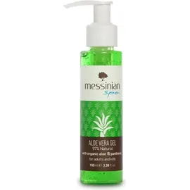 Messinian Spa Aloe Vera Gel Organic Aloe & Panthenol (Αλόη&Πανθενόλη 100ml (97% natural)