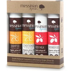 Messinian Spa Travel Kit No.1 (Shower Gel, Shampoo, Body Milk, Conditioner 4x55ml)