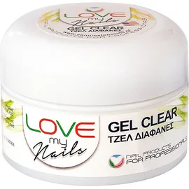 Yanni Love My Nails Gel Νυχιων  (Clear)-15Gr