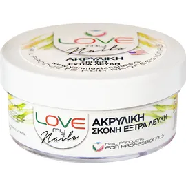 Yanni Love My Nails Σκονη Ακρυλικου  (Extra White)-45Gr