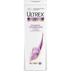 Ultrex Damaged & Colored Hair, Σαμπουάν για Βαμμένα Κατεστραμένα Μαλλιά 360ml