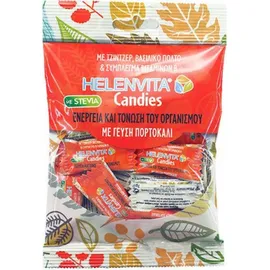 Helenvita Candies, Καραμέλες για Ενέργεια & Τόνωση Πορτοκάλι 20τμχ