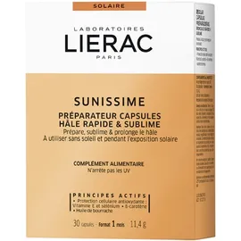 Lierac Sunissime Preparateur Capsules Hale Rapide & Sublime Αντιγηραντικές Κάψουλες Μαυρίσματος 30caps
