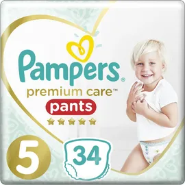 Pampers Premium Care Pants No5 (12-17kg) 34pcs