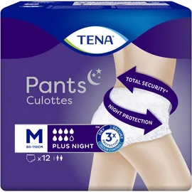 Tena Pants Plus Night Medium X12