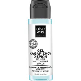 Oliveway  Gel Χεριών 70° Alcohol Αντισηπτικό με Ήπια Αντισηπτική Δράση 60ml