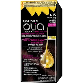 Garnier Olia mini Nο 4.15 Παγωμένο Σοκολατί Βαφή Μαλλιών Χωρίς Αμμωνία 50gr