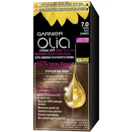 Garnier Olia mini Nο 7.0 Ξανθό Βαφή Μαλλιών Χωρίς Αμμωνία 50gr