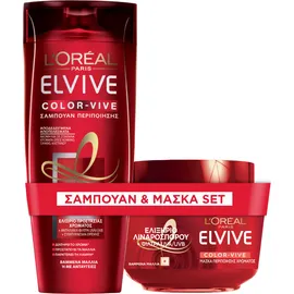 Elvive Promo Color Vive Shampoo 400ml & Elvive Color Vive Mask 300ml