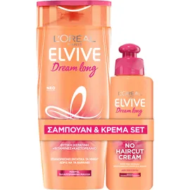 Elvive Promo Dream Long Shampoo 400ml & Elvive Dream Long No Haircut Cream 200ml