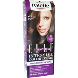 Palette Intensive Color Creme Βαφή Μαλλιών 4.5 Καστανό Χρυσό
