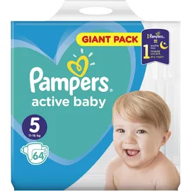 Pampers Active Baby No5 (11-16kg) 64τμχ