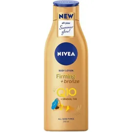 Nivea Body Q10 Firming Bronze Lotion Για Μαύρισμα 200ml