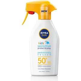 Nivea Sun Spray Kids Sensitive Protect & Play SPF50+ 300ml