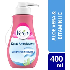Veet Αποτριχωτική Κρέμα για Ευαίσθητες Επιδερμίδες 400ml
