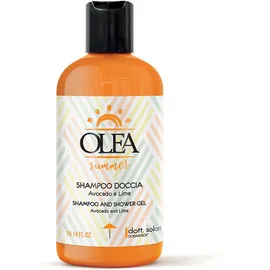 Dott. Solari Olea Summer Shampoo and Shower Gel, Avocado and Lime 300ml