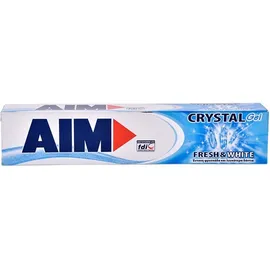 Aim Toothpaste Fresh & White Crystal Gel 75ml