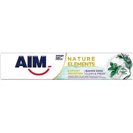 AIM Nature Elements Baking Soda Clean & Fresh Οδοντόκρεμα 75ml
