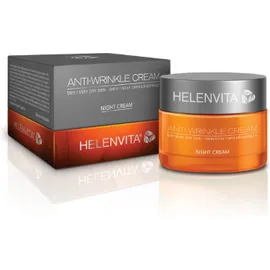 Helenvita anti wrinkle night cream ξηρή επιδερμίδα 50ml