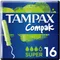 Εικόνα 1 Για Tampax Compak Super 16τμχ