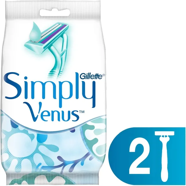 Gillette Simply Venus, Γυναικεία Ξυραφάκια μιας χρήσης, 2 Τμχ - Fedra