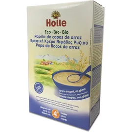 Holle Eco Bio Βρεφική Κρέμα Νιφάδες Ρυζιού μετά τον 4ο Μηνα 250gr