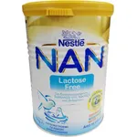 Nestle Nan Lactose Free Γάλα για Βρέφη με Δυσανεξία στη Λακτόζη, 400 gr