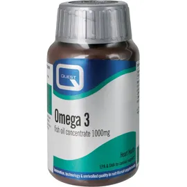 Quest Omega 3 fish oil concentrate 1000mg 90 κάψουλες
