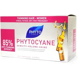 Phyto Phytocyane Traitement 12 amp x 7,5 Γυναικεία τριχόπτωση