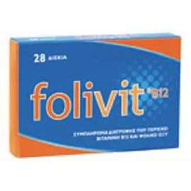 ITF Hellas Folivit B12 400mg 28 κάψουλες